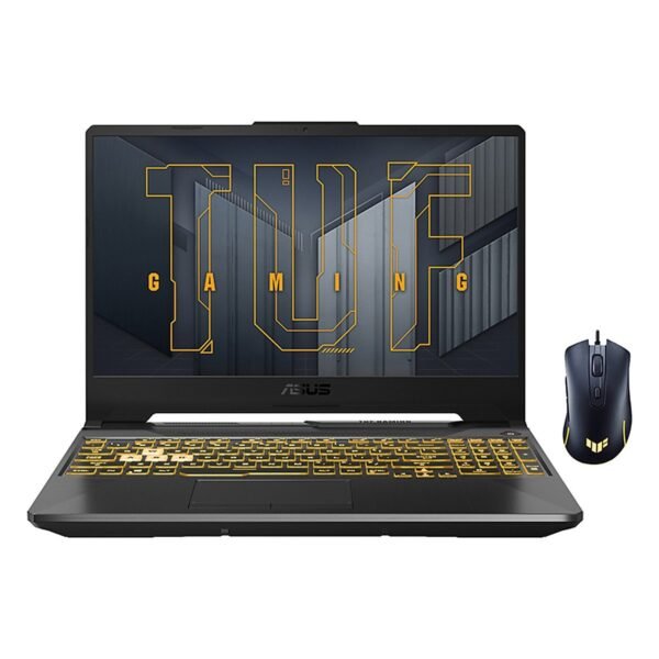 COMPUTADOR/ASUS TUF FA506NCG-HN363 RYZEN 7-8845HS 8GB/512G SSD/15.6FHD/NO OS/RTX3050 4G/BLACK/MOUS