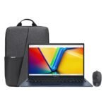 COMPUTADOR/ASUS X1504VA-BQ5694/CORE 3 100U/256G SSD/8GB/15.6 FHD/NO OS/BLUE MOUSE MOCHILA