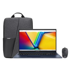 COMPUTADOR/ASUS X1504VA-E85791/CORE 5 120U/5412G SSD/8GB/15FHD TOUCH/NO OS/BLUE MOCHILA MOUSE