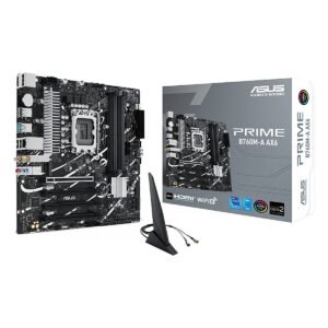 MAINBOARD/ASUS PRIME B760M-A AX6 LGA1700 DDR5 WIFI 6 BT V5.3 90MB1JH0-MVAAY0