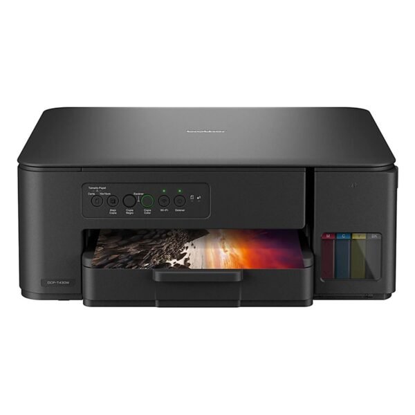 IMPRESORA BROTHER/T430W MULTIFUNCION WIFI 16IPM 9IPM COLOR 7500 BN 5000 COLOR BTD100BK 2YEAR