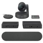 CONFERENCE-CAM LOGITECH RALLY PREMIUM 4K-ZOOM 15X-RIGHTSENSE-VISION 90 HASTA 14 PERSONAS