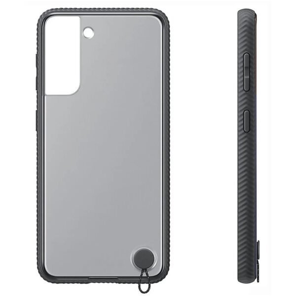 CASE PROTECTOR SAMSUNG TRANSPARTENTE FOR GALAXY S21 PLUS NEGRO