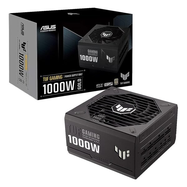 FUENTE DE PODER ASUS TUF GAMING 1000W 80 Plus Gold Black