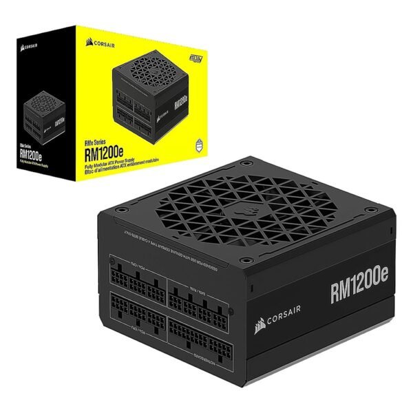 FUENTE DE PODER CORSAIR RM1200E SHIFT 1200W 80 PLUS GOLD FULLY MODULAR ATX
