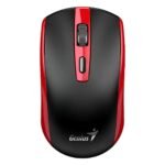MOUSE GENIUS/ECO-8150 WIRELESS ROJO /BAT. RECARGABLE /AI COPILOT /4 BOTONES /1200 DPI /ADAP. USB