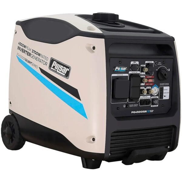 GENERADOR PULSAR PG4500ISR INVERTER 4500 Peek Watts 3700 Running Watts Wireless Remote Start
