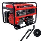 GENERADOR ELECTRICO QUASAD QP-7500E Rated Output 6.0kw Max. Out. 6.5kw 100-220V