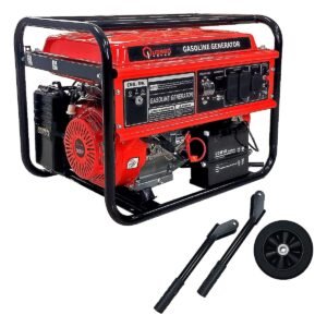 GENERADOR ELECTRICO QUASAD QP-7500E Rated Output 6.0kw Max. Out. 6.5kw 100-220V