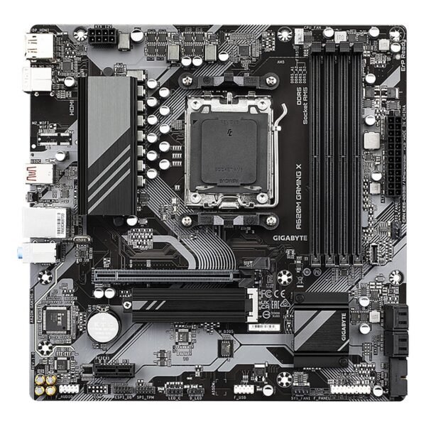 MAINBOARD GIGABYTE/A620M GAMING X AM5 DDR5 RYZEN 7000 8000M 9000 MICRO ATX