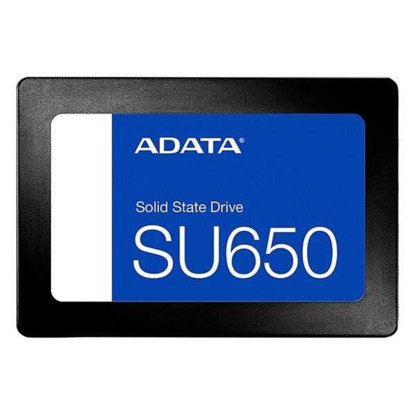 SSD ADATA ULTIMATE SU650 256GB 2.5Inch 3D NAND SATA 6GB-s Hasta 520MB-s Interno