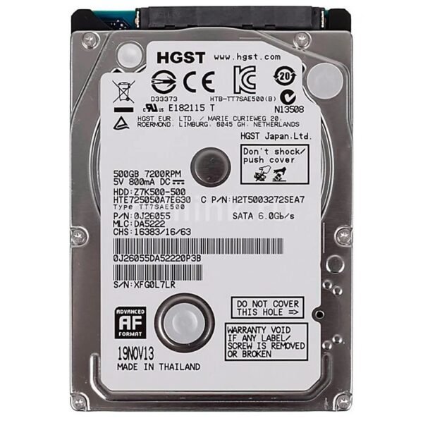 DISCO DURO HGST TRAVELSTAR 2TB 3.5INCH 7200RPM SATA 3 CACHE 128MB