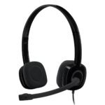 HEADSET LOGITECH H151 STEREO WIRED 1.8MTS CONEXION 3.5MM NEGRO