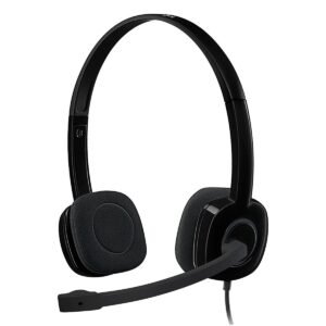 HEADSET LOGITECH H151 STEREO WIRED 1.8MTS CONEXION 3.5MM NEGRO