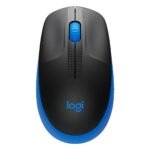 MOUSE LOGITECH M190 WIRELESS USB FULL SIZE CURVE DESING AZUL