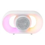 PARLANTE PORTATIL ITALY ITL-U8L PORTATIL RECARGABLE 5 WTS BT USB AUX FM BLANCO RGB