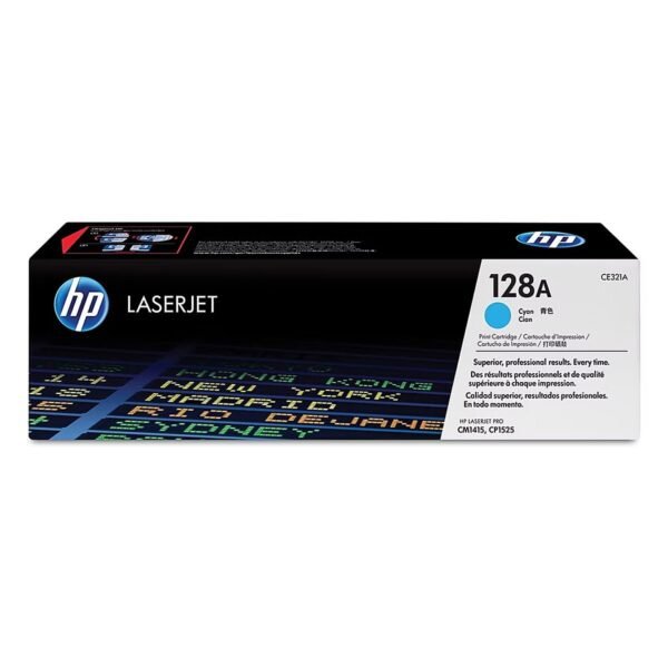 TONER HPINC 128A CYAN LASERJET CP1525/CM1415 1300 PAG CE321A