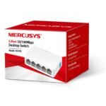 SWITCH MERCUSYS MS105 5 PUERTOS FAST ETHERNET, DISEÑO COMPACTO, PLUG & PLAY