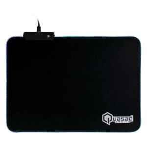 MOUSE PAD QUASAD GAMING Q-MPG1 30CM RGB BLACK