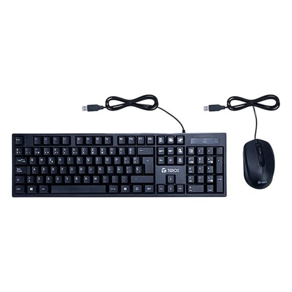 COMBO TEROS/TECLADO Y MOUSE USB /TE-5015S