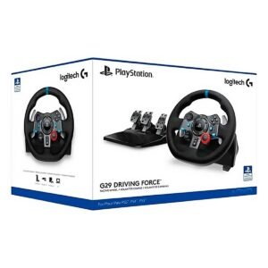 VOLANTE DRIVING LOGITECH G29 NEGRO PS3-PS4-PC SIMULACION INMERSIVA-PEDALES AJUSTABLES
